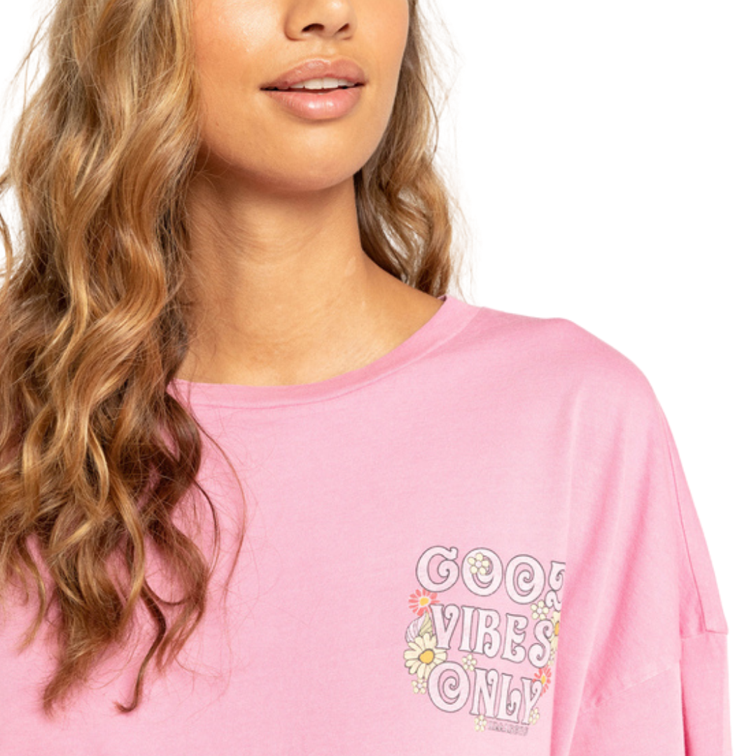 Feeling Free Adults Female Tshirts  Pink
