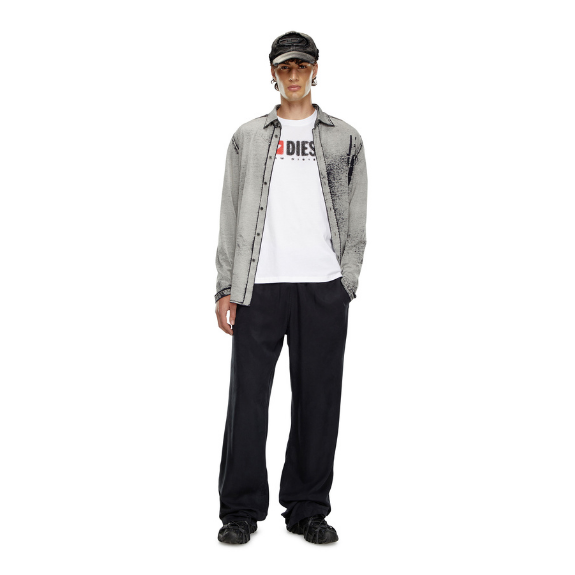 T-Adjust-K14 Adults Male Tshirts White