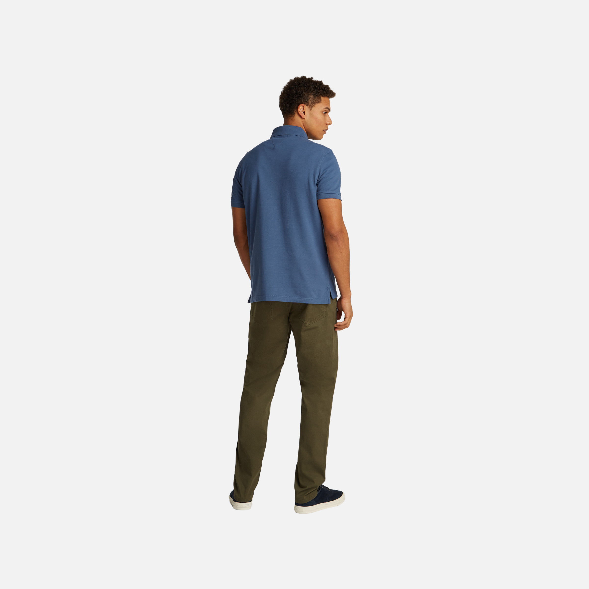 1985 Regular Polo Adults Male Polo Shirt Navy