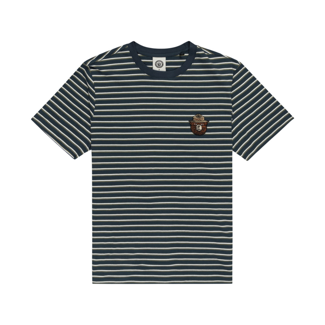 Sbxe Stripes Ss Junior Male T-Shirts Grey