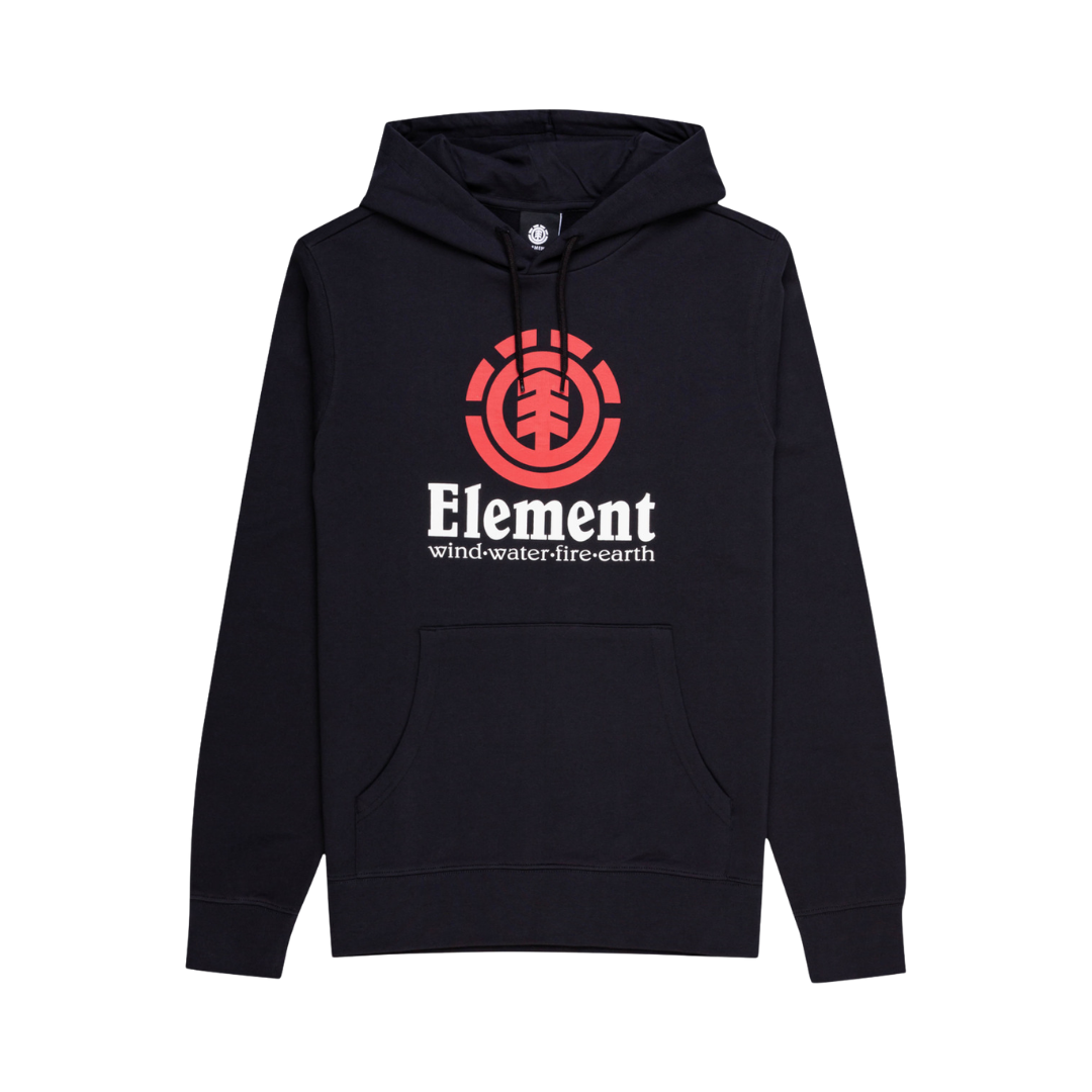 Vertical Hoodies Junior Male Black
