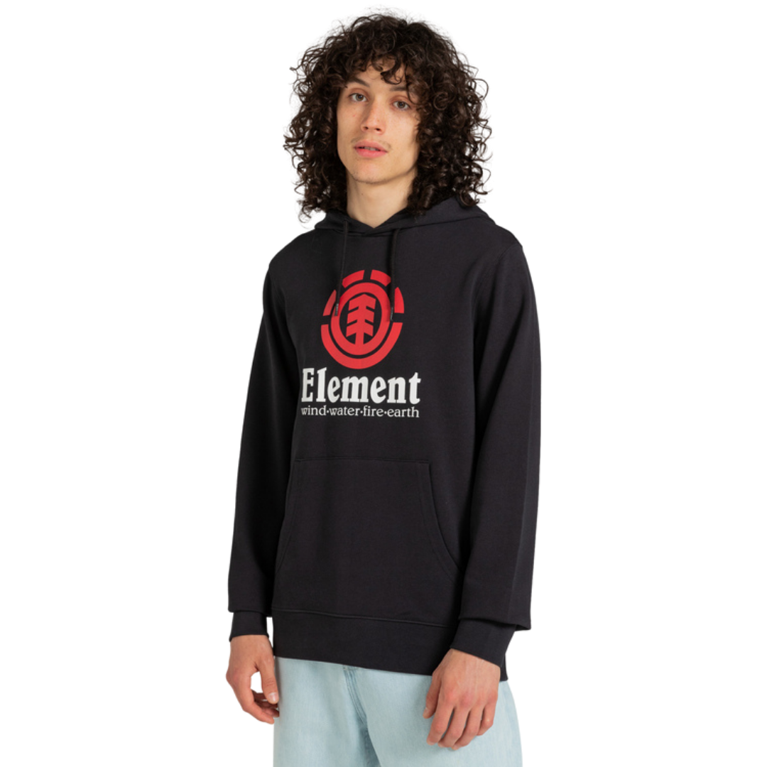 Vertical Hoodies Junior Male Black
