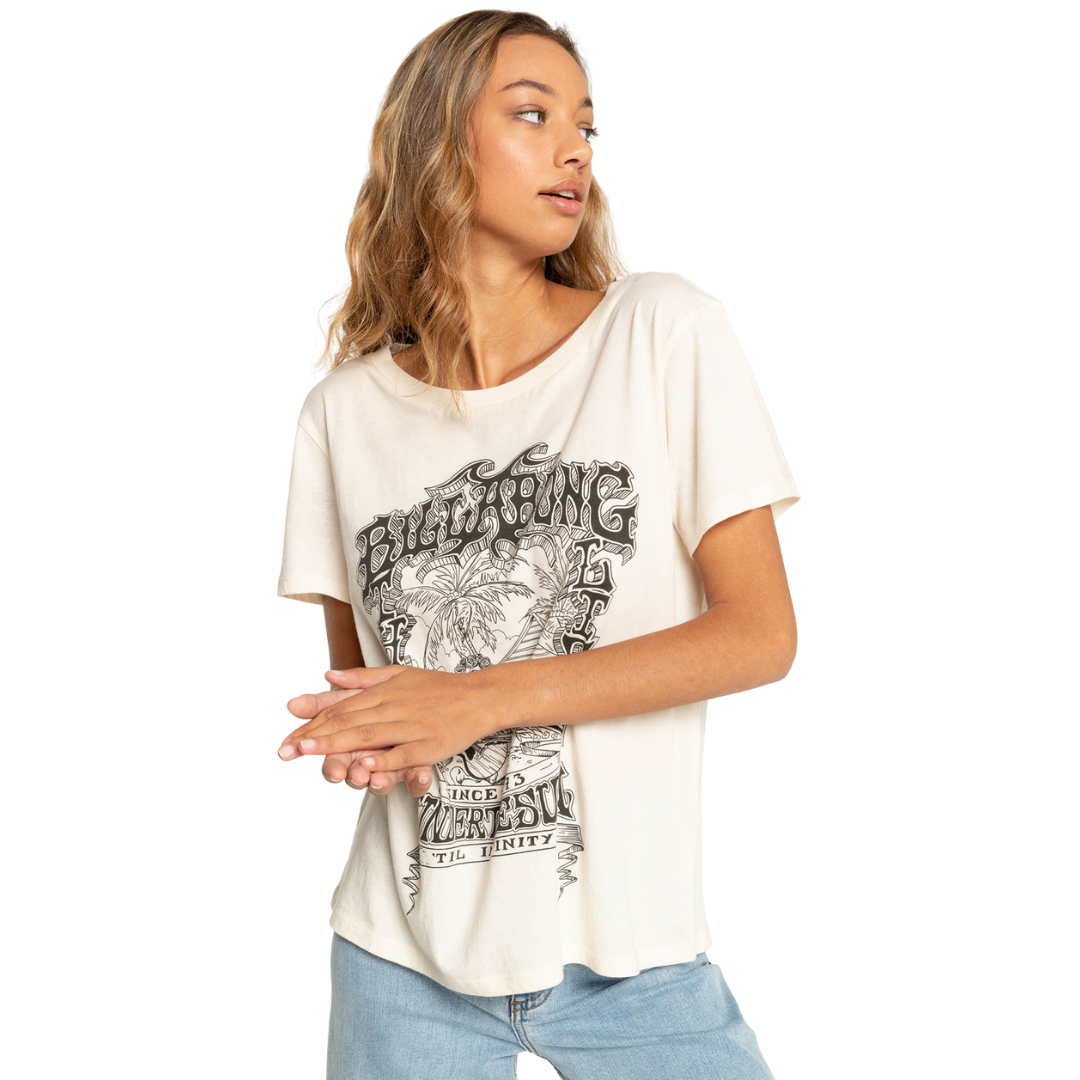 First Tee Adults Female Tshirts Off White