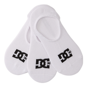 Spp Dc Liner 3Pk Adults Male No Show Socks White