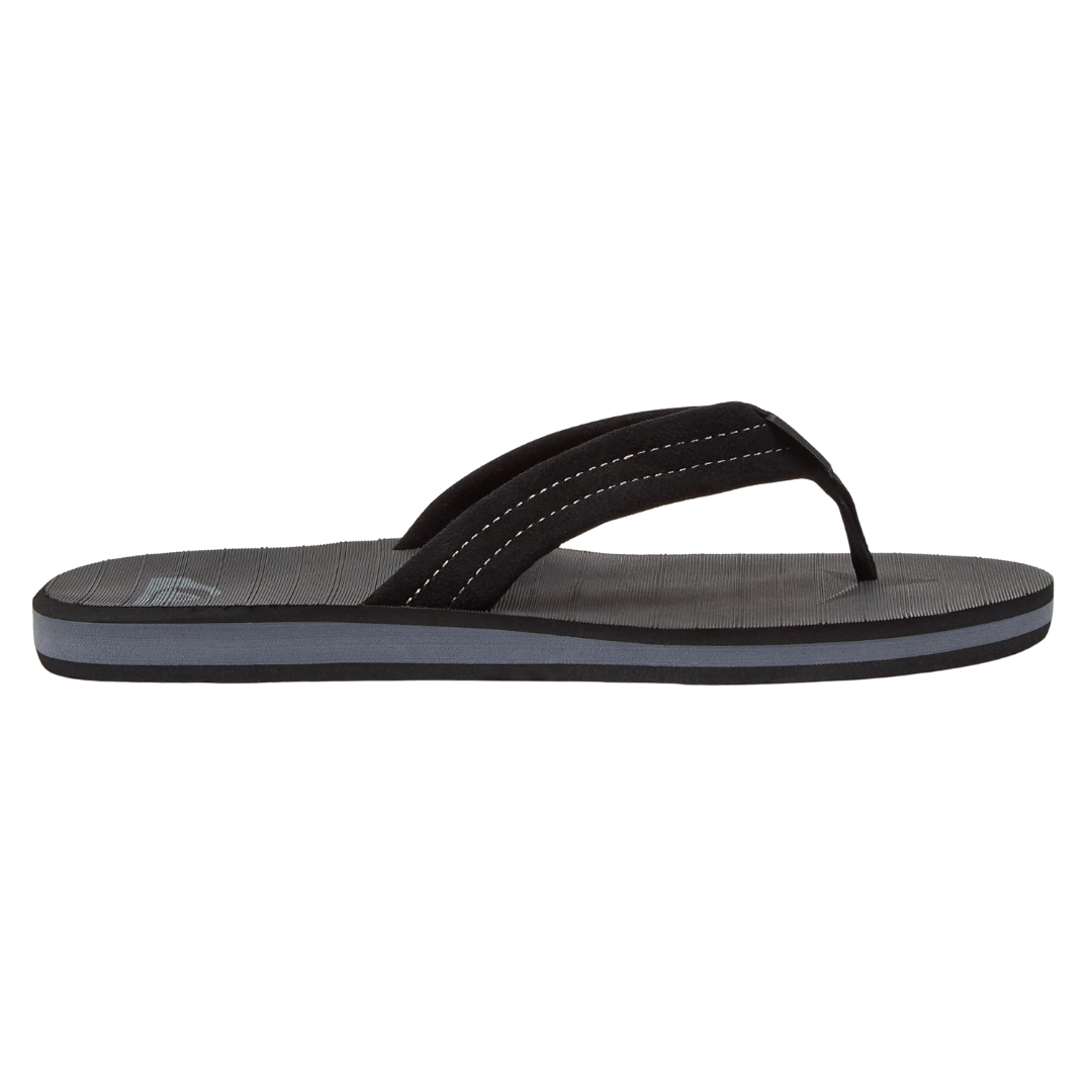 Carver Suede Adults Male Sandals Black