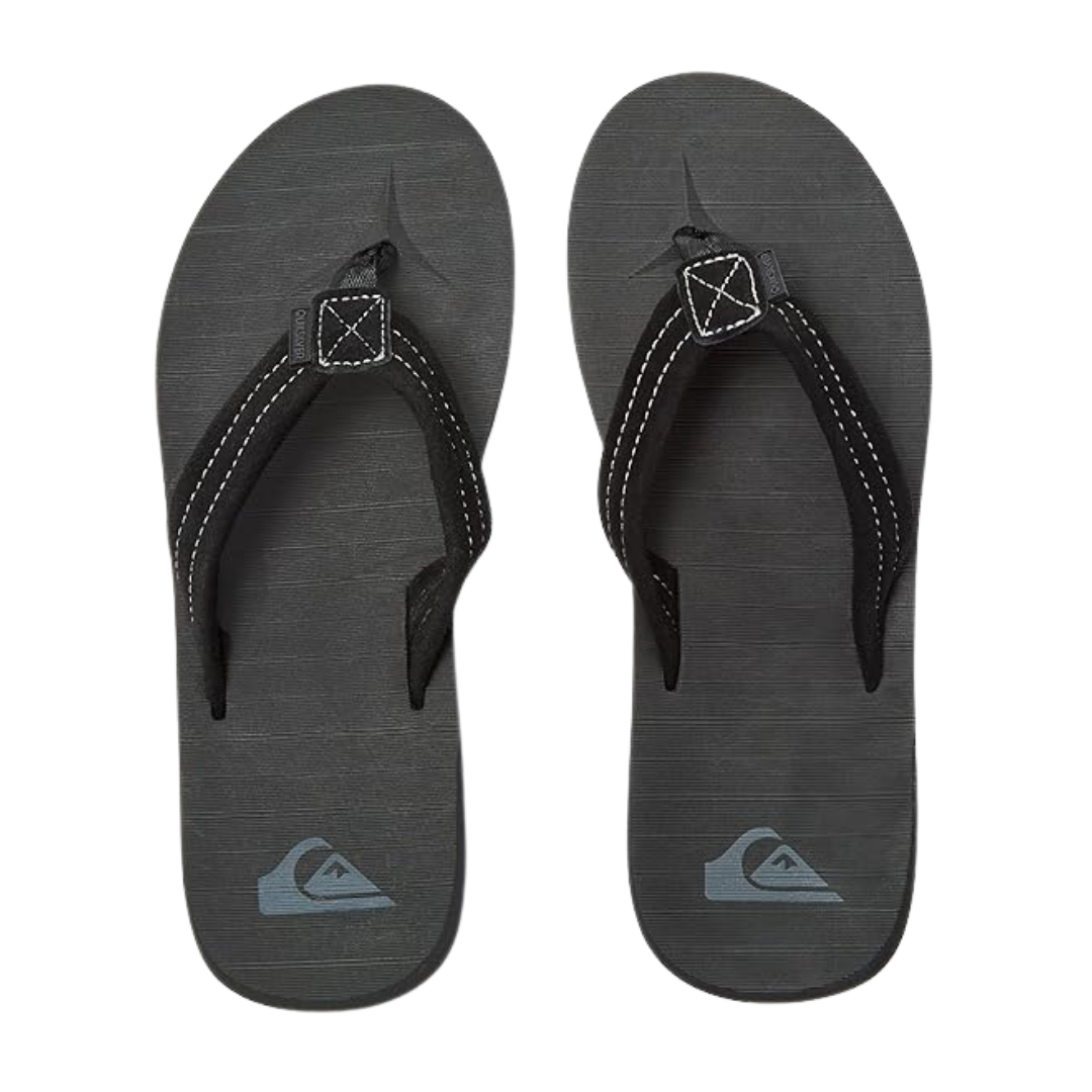Carver Suede Adults Male Sandals Black
