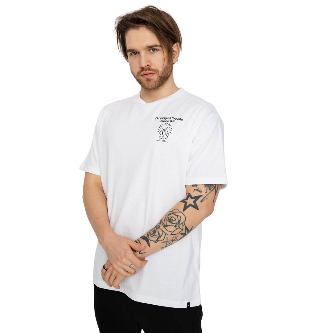 Dropping Hits Hss Adults Male T-Shirts White