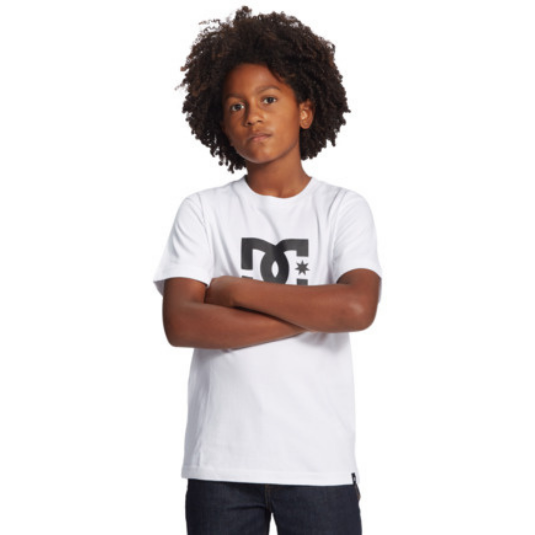 Dc Star Ss Boy Male Tshirts  Black