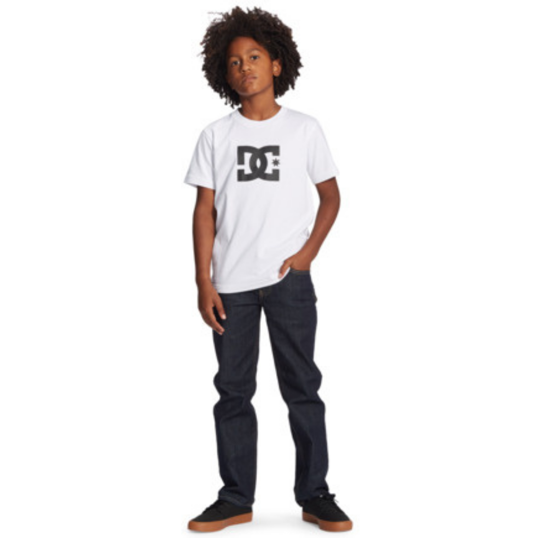 Dc Star Ss Boy Male Tshirts  Black