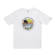Qs Surf Club Ss Yth Kids Male Tshirts White