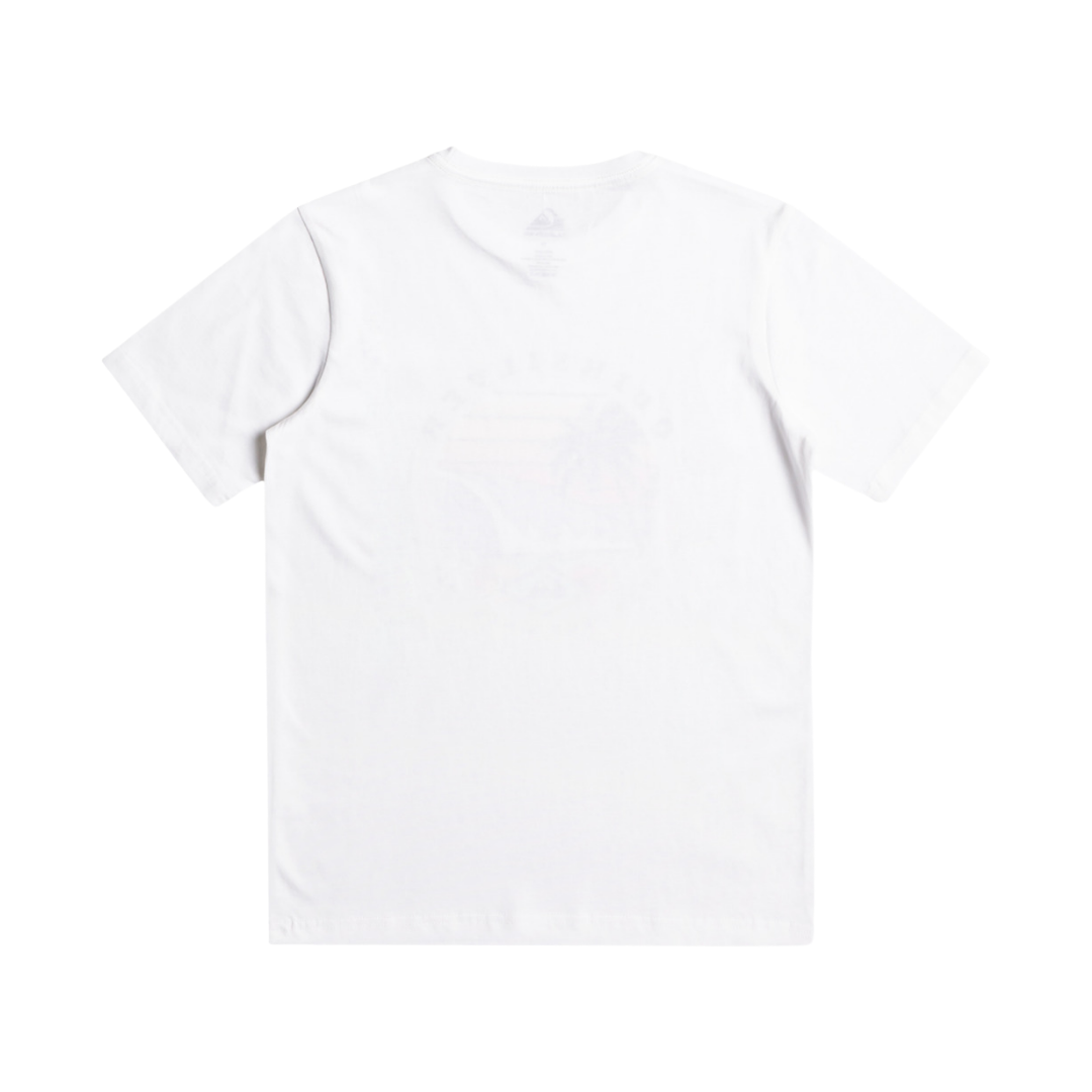 Qs Surf Club Ss Yth Kids Male Tshirts White
