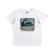 Boxed Logo Ss Boy Junior Male Tshirts White