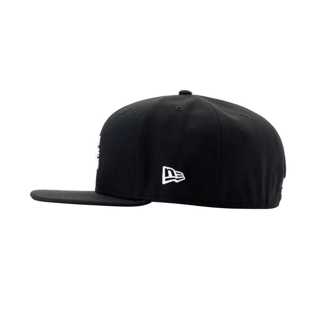 Championship Fitted Adults Male Caps  Black