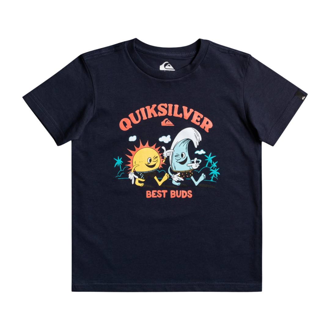 Best Buds Ss Boy Junior Male Tshirts Navy