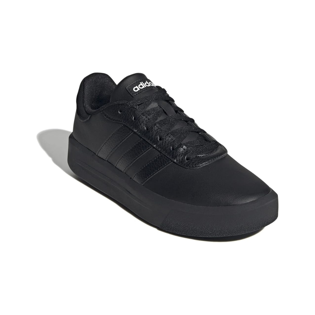 Court Platform Adults Female Sneakers Black