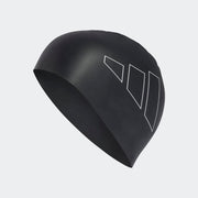 Adult Logo Swim Cap Unisex Black