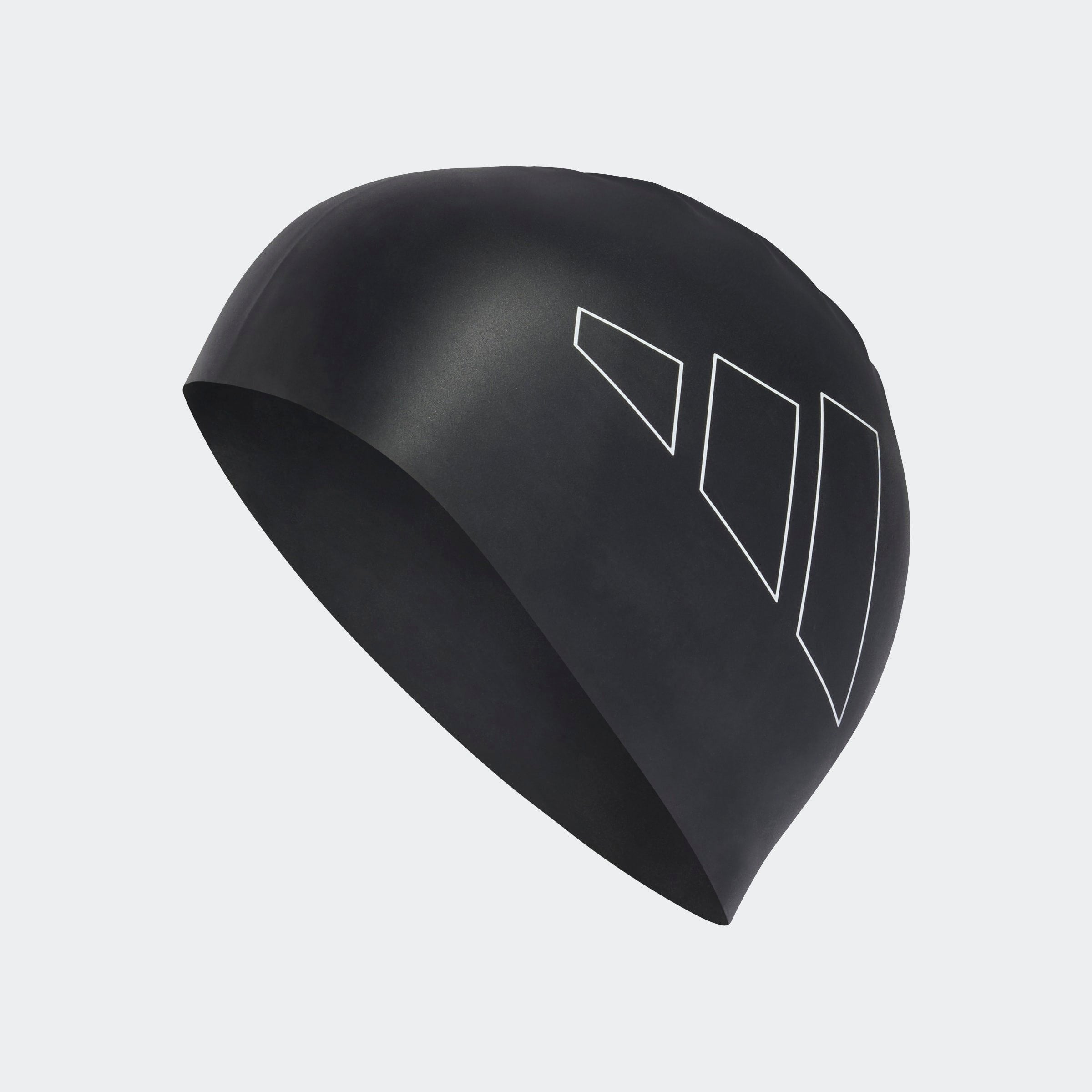 Adult Logo Swim Cap Unisex Black