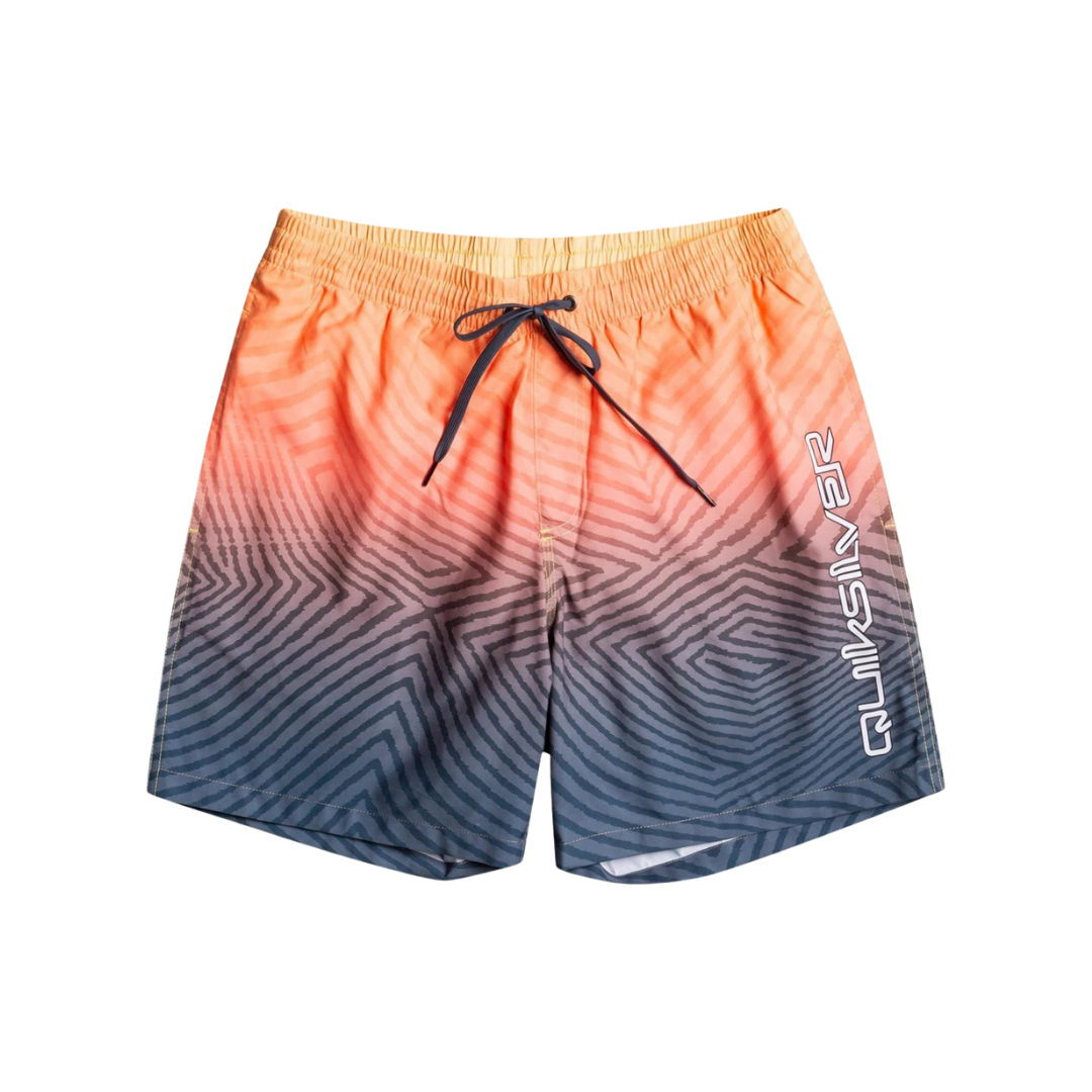 Everyday Warped Logo Volley 17 Junior Male Shorts Multicolor