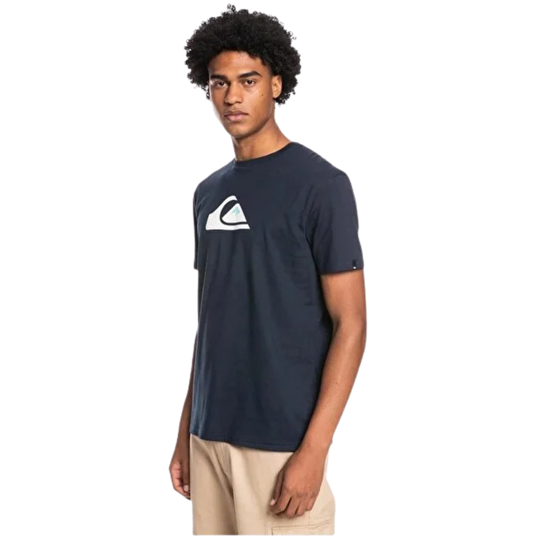 Comp Logo Ss Junior Male Tshirts Navy