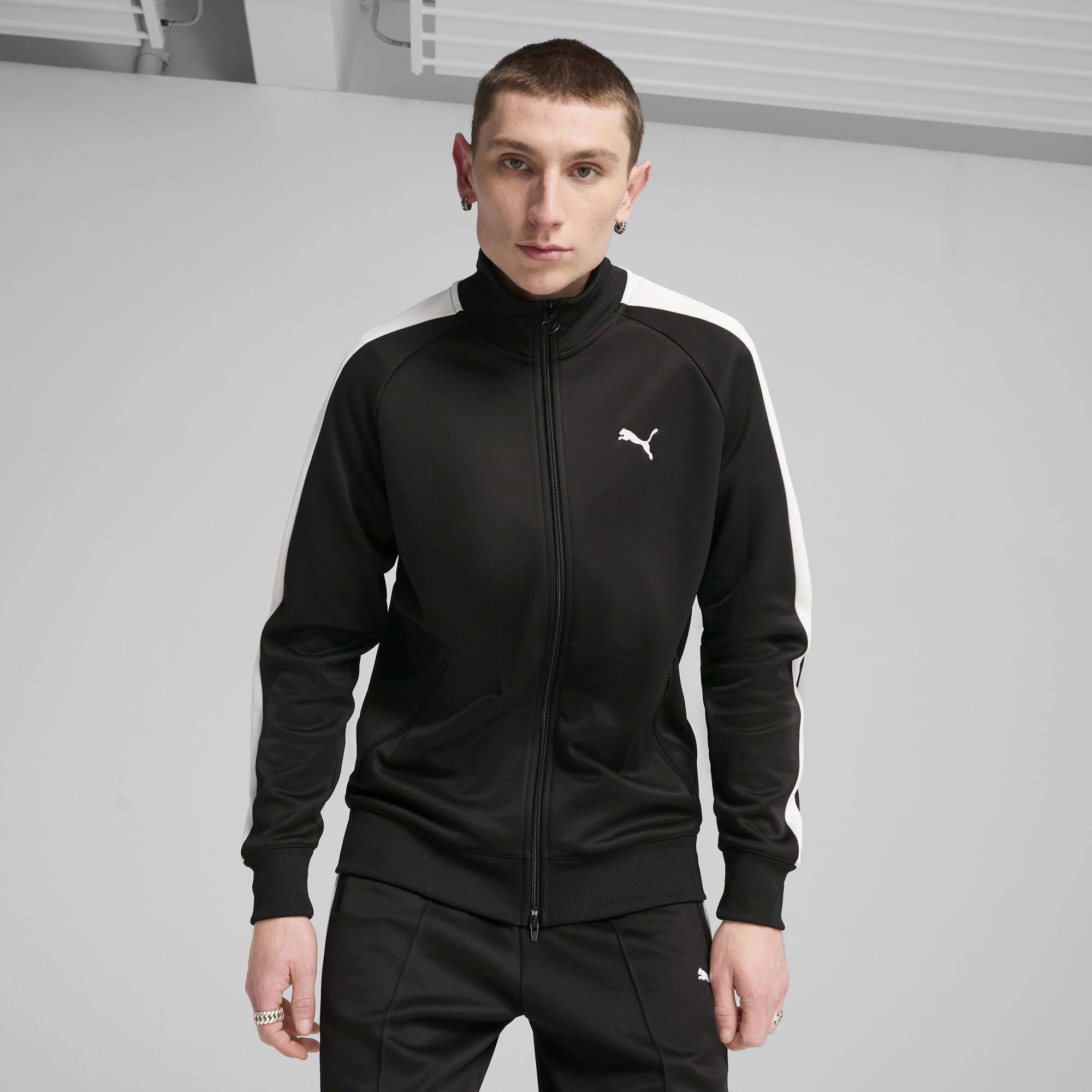 T7 ALWAYS ON Track Adults Male Jacket Black