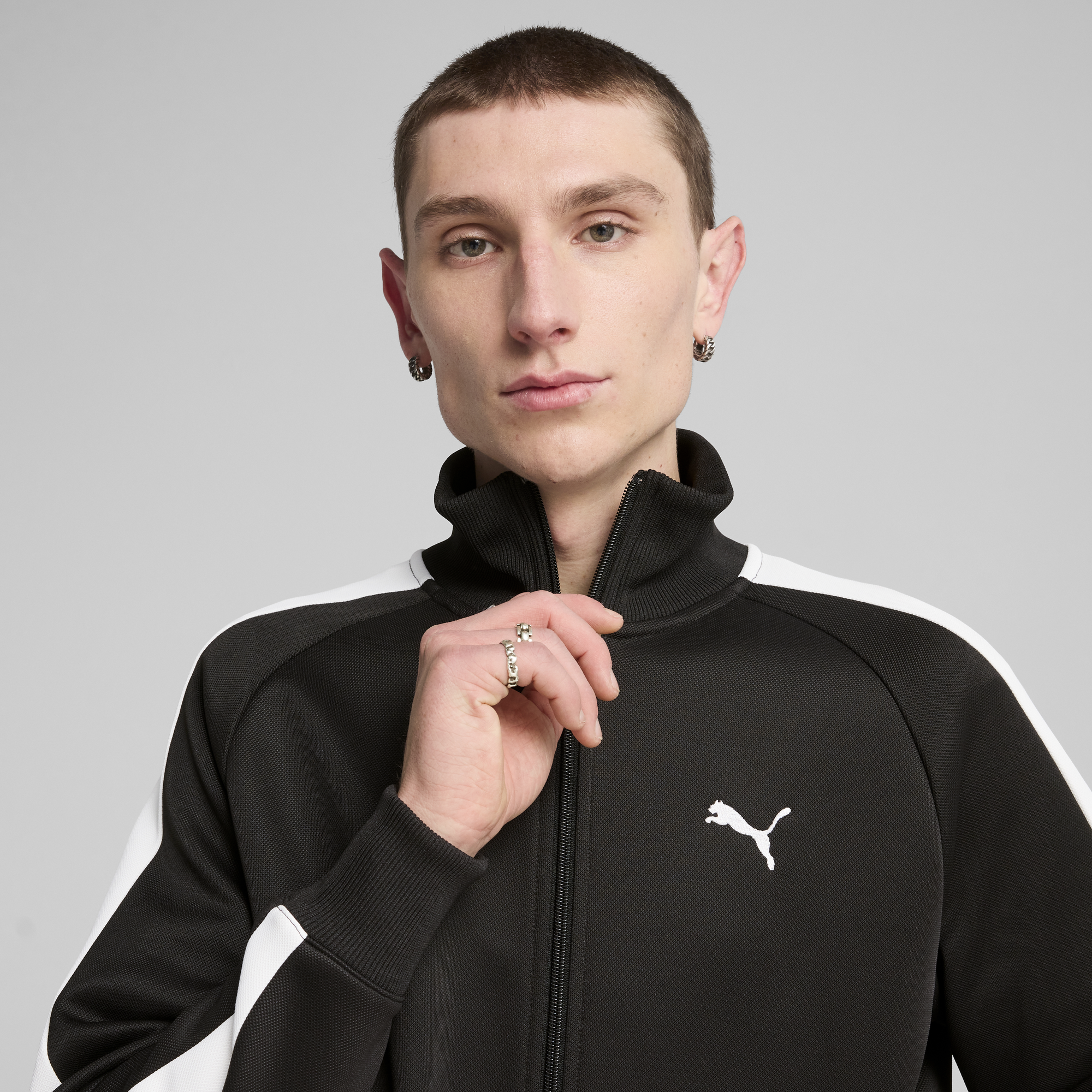 T7 ALWAYS ON Track Adults Male Jacket Black