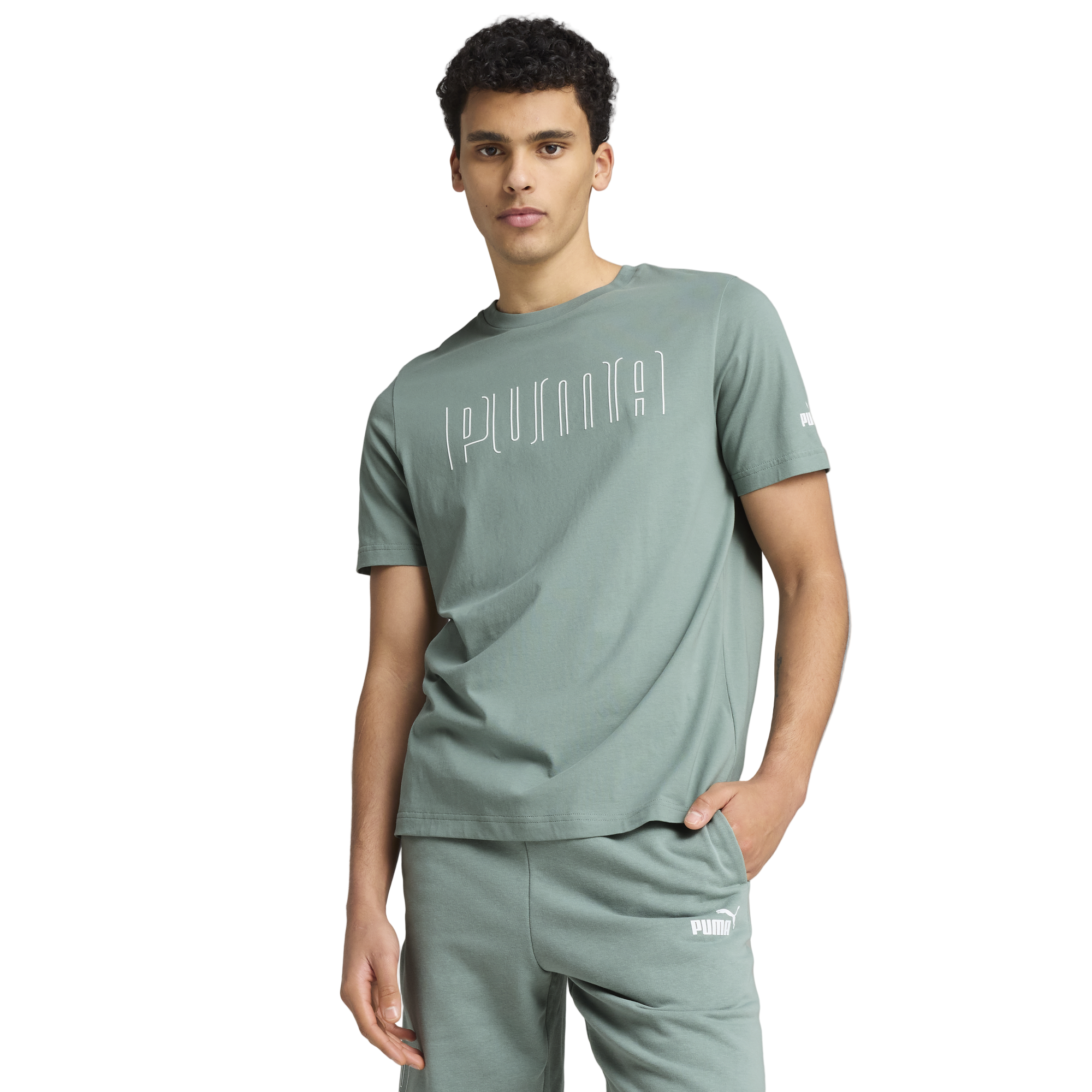 Adults Male T-Shirt Green