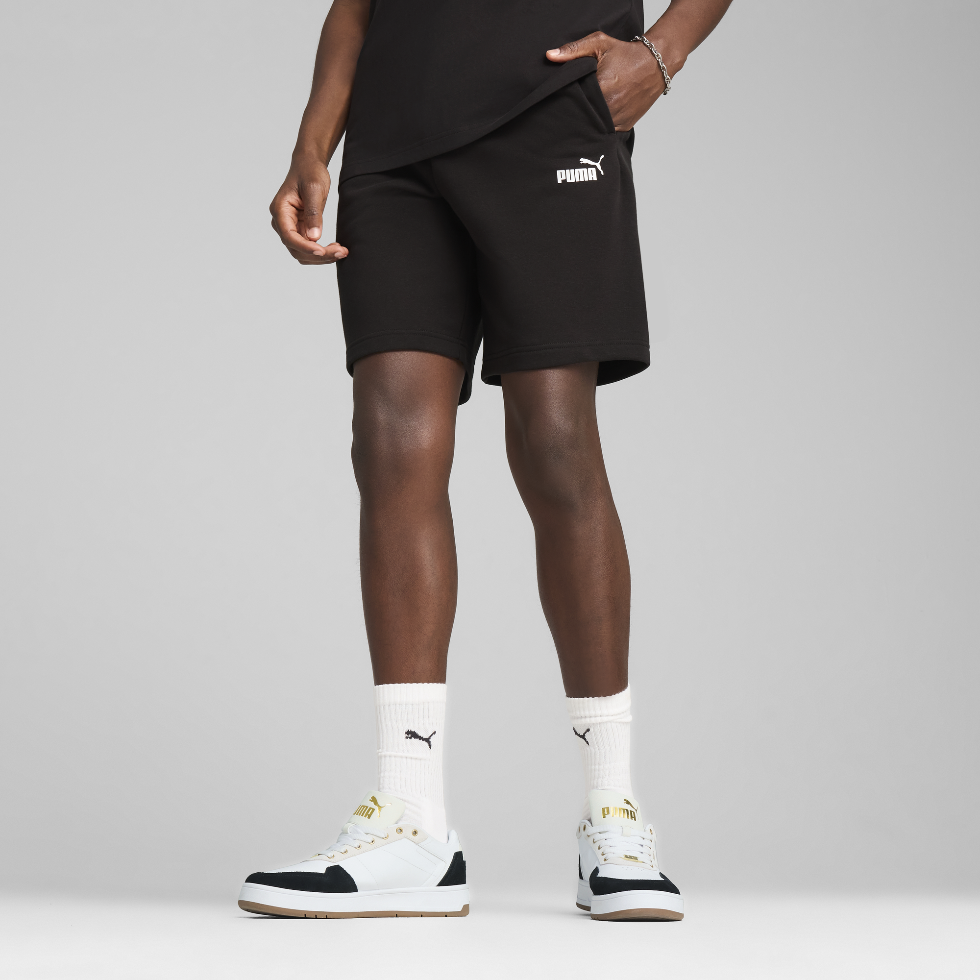 Adults Male Shorts Black