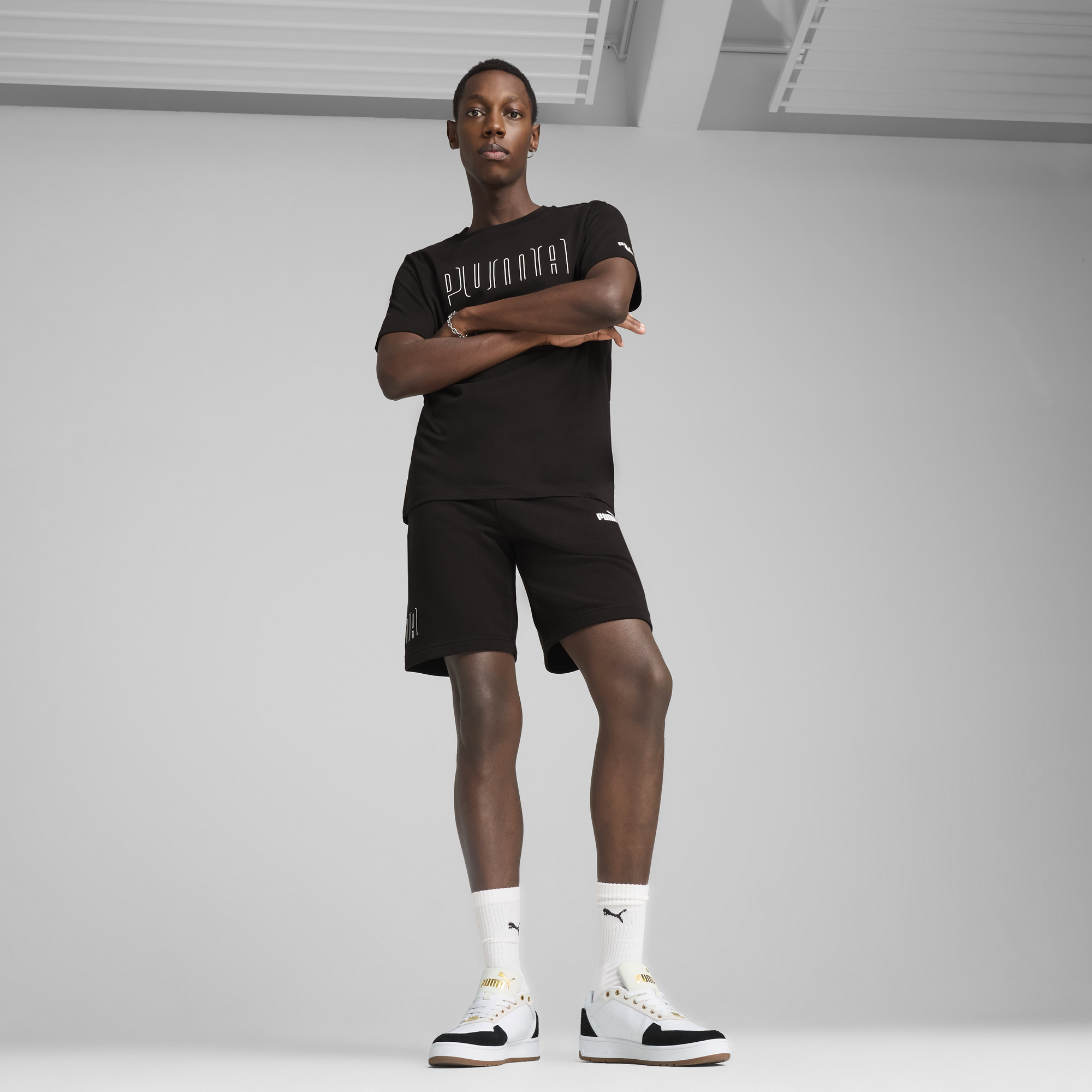 Adults Male Shorts Black