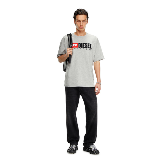 T-Boxt-Div Adults Male Tshirts Grey