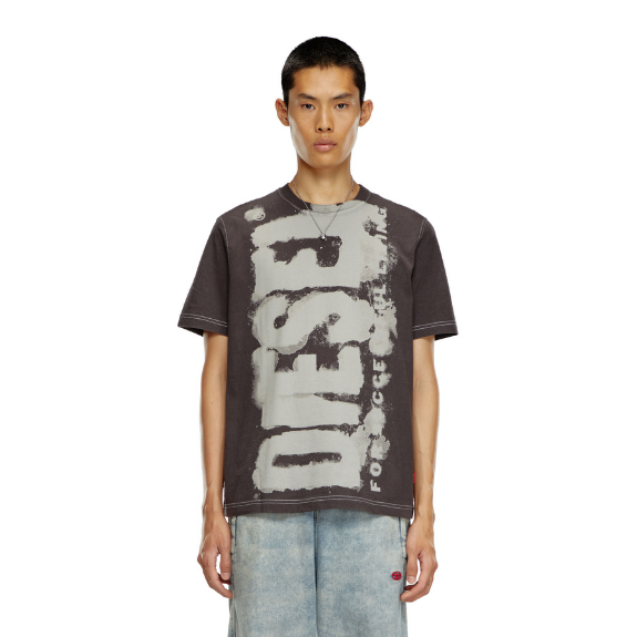 T-Adjust-Q4 Adults Male Tshirts Dark Grey