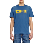 T-Adjust-Q7 Adults Male Tshirts Blue