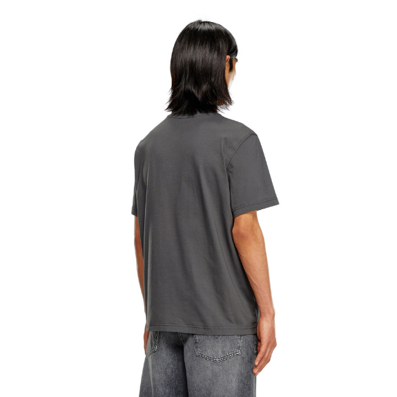 T-Adjust-Q7 Adults Male Tshirts Dark Grey