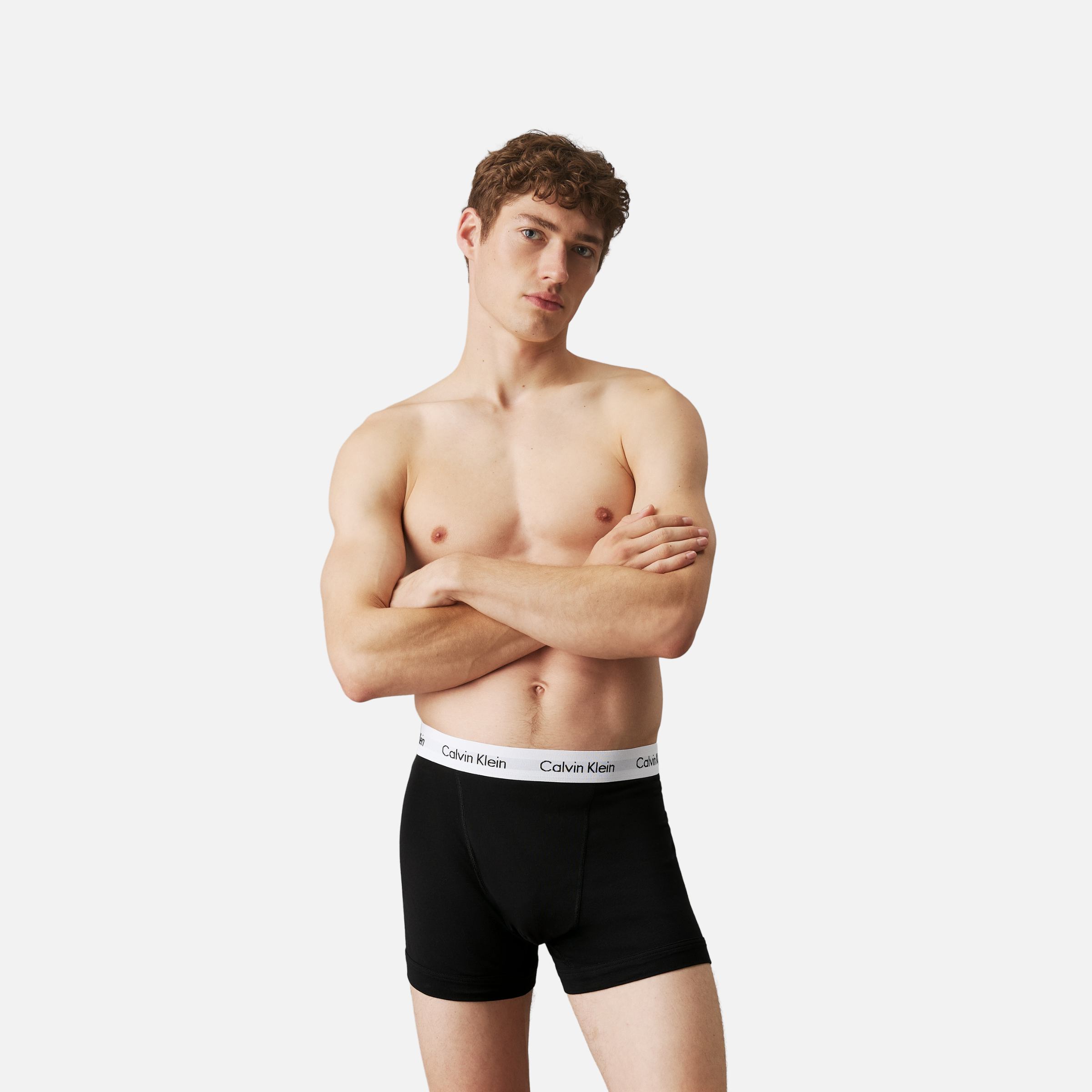 Trunk 3Pk Adults Male Boxers Black
