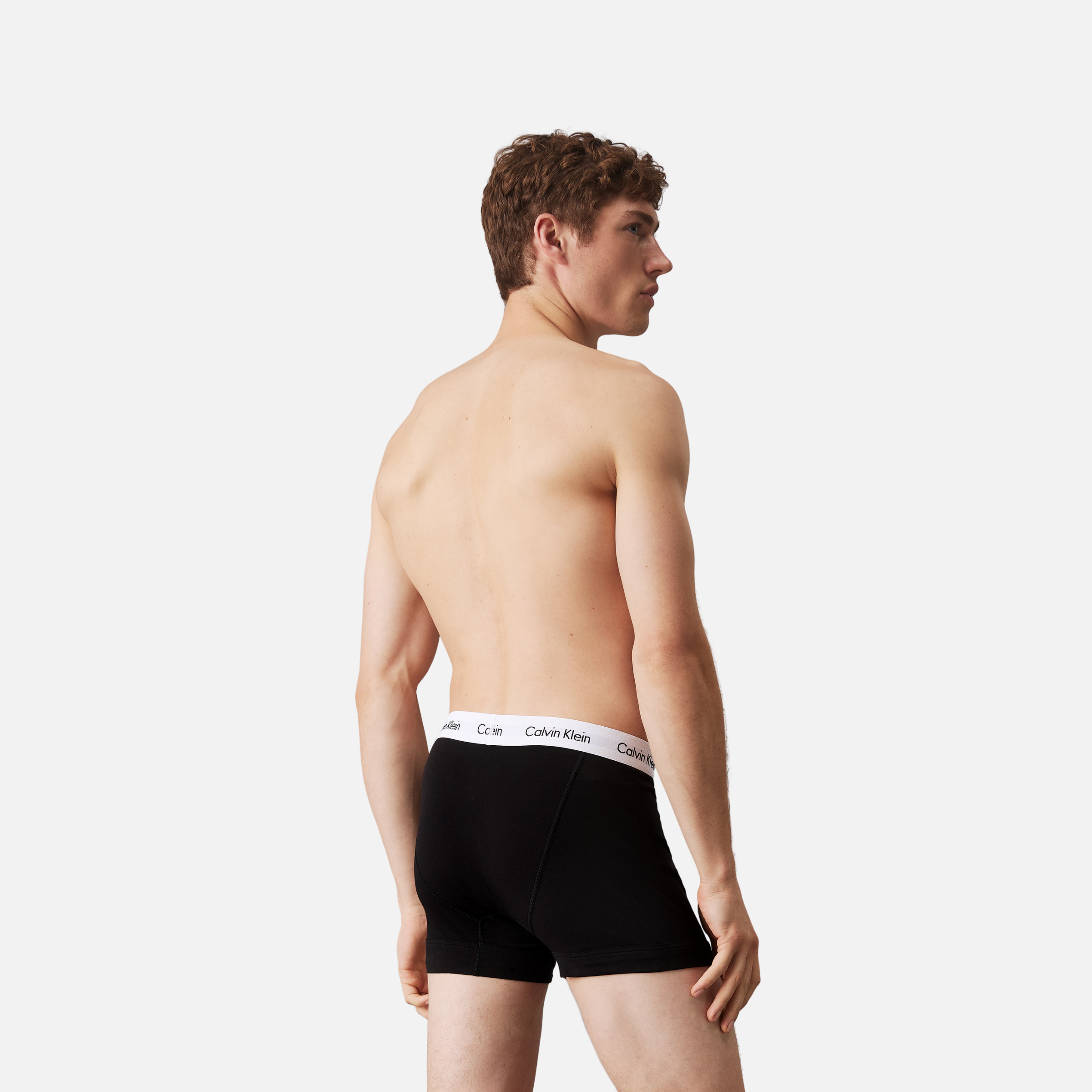 Trunk 3Pk Adults Male Boxers Black