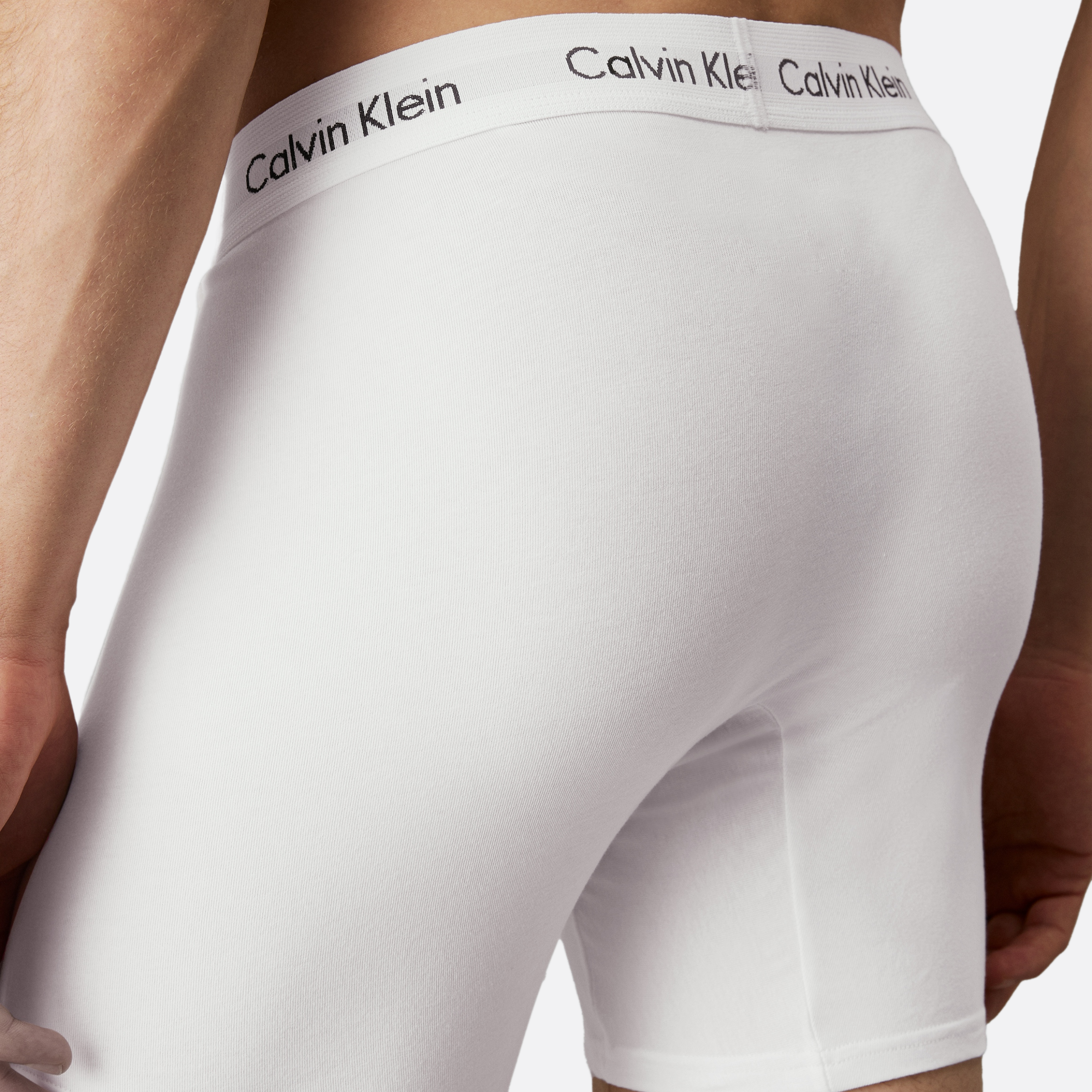 Boxer Brief 3Pk Adults Male Boxers White