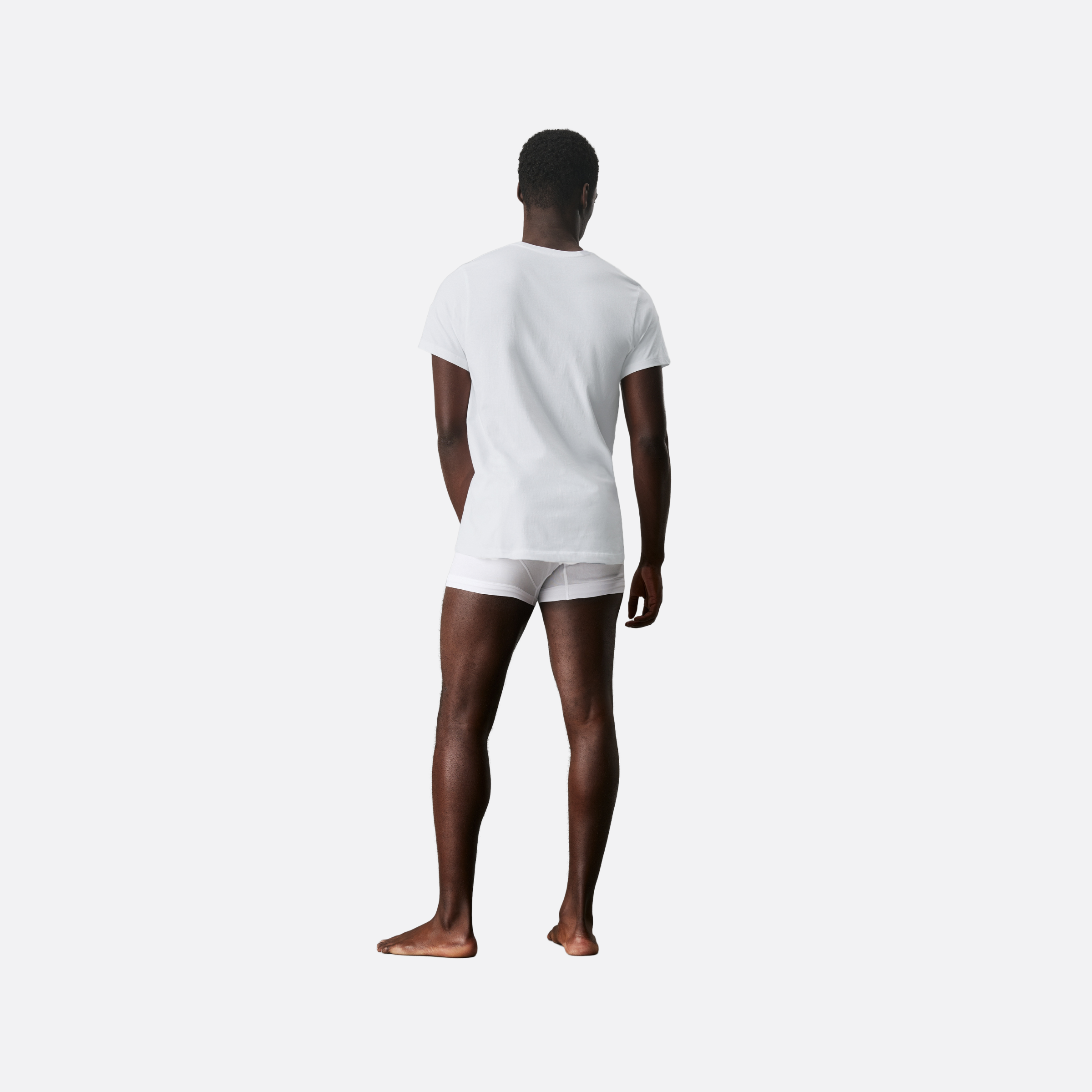 S/S Crew Neck 3Pk Adults Male Tshirts White