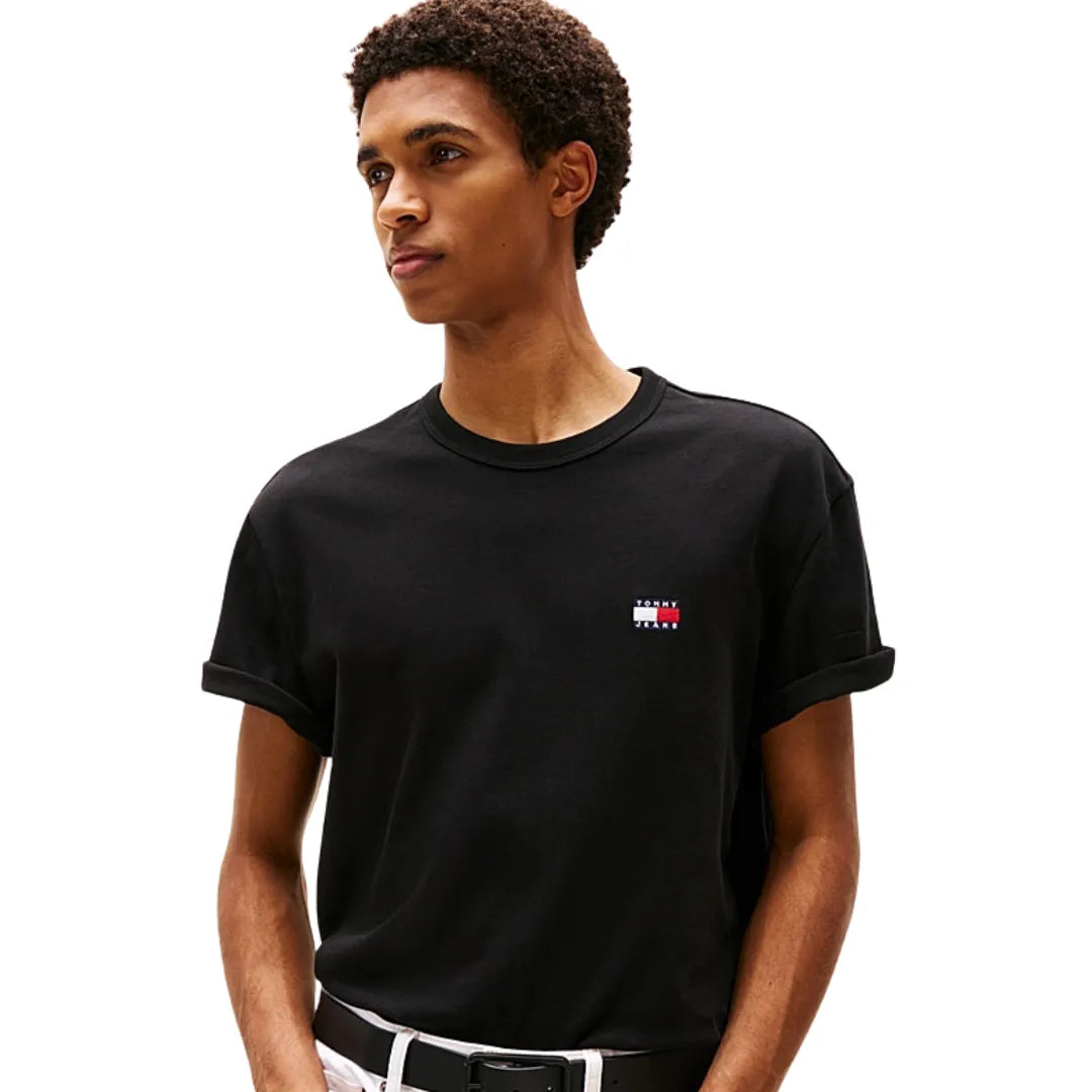 Tjm Reg Badge Tee Ext Adults Male Tshirts Black
