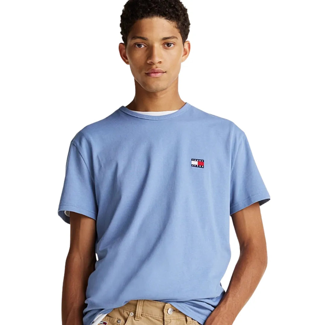 Tjm Reg Badge Tee Ext Adults Male Tshirts Blue