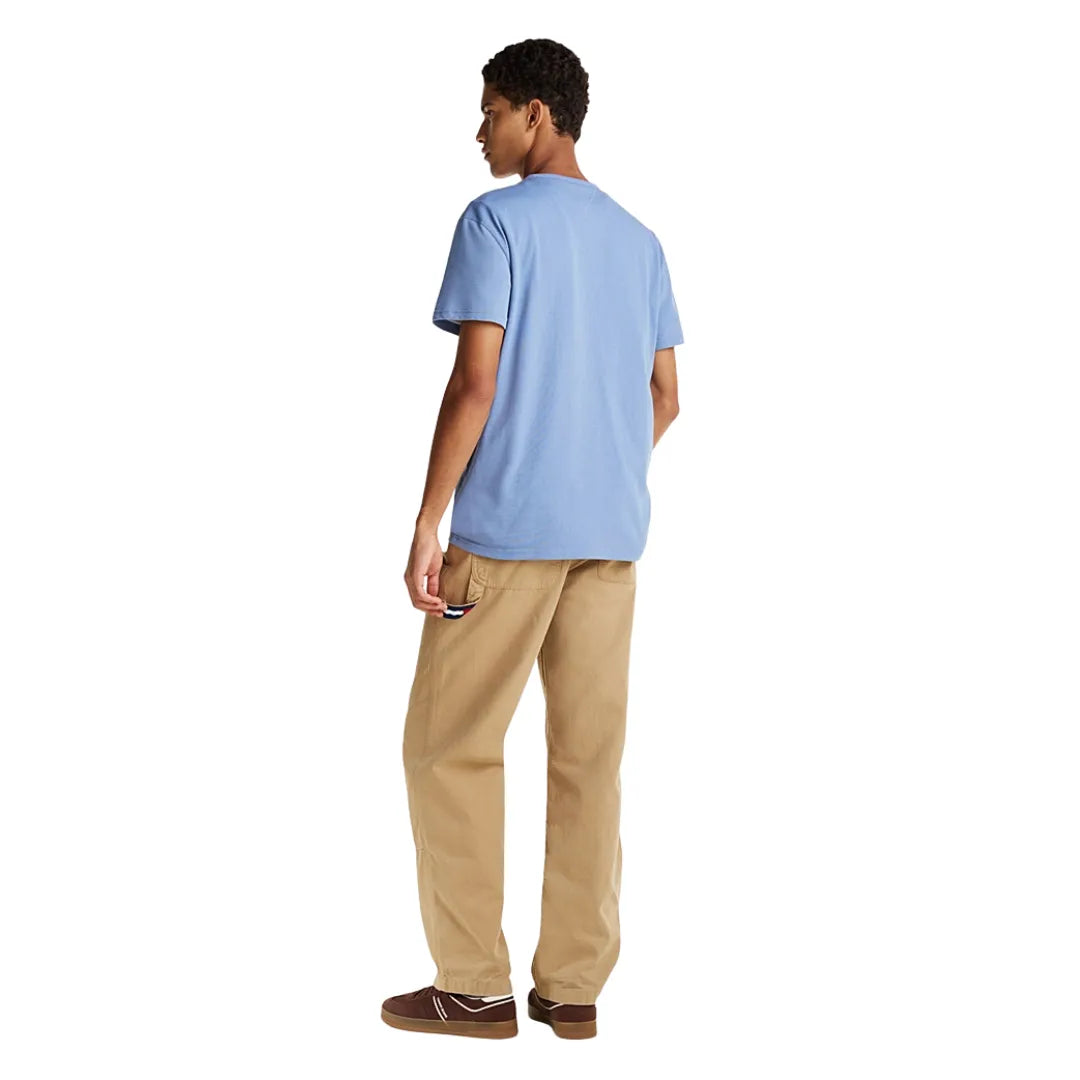 Tjm Reg Badge Tee Ext Adults Male Tshirts Blue