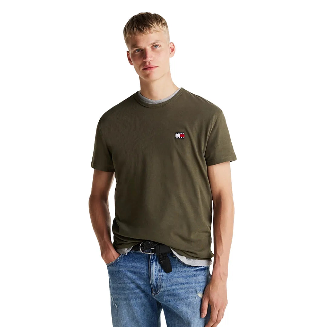 Tjm Reg Badge Tee Ext Adults Male Tshirts Green