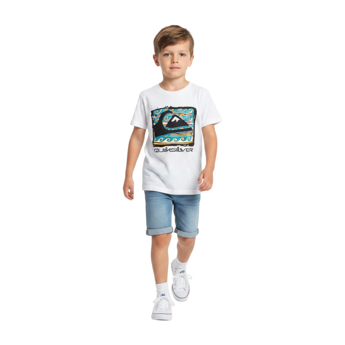 Quicksilver Boxed Logo T-shirt
