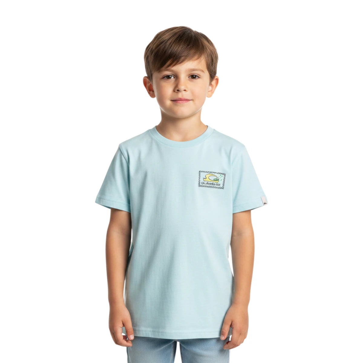 Quicksilver Checkered Logo T-shirt