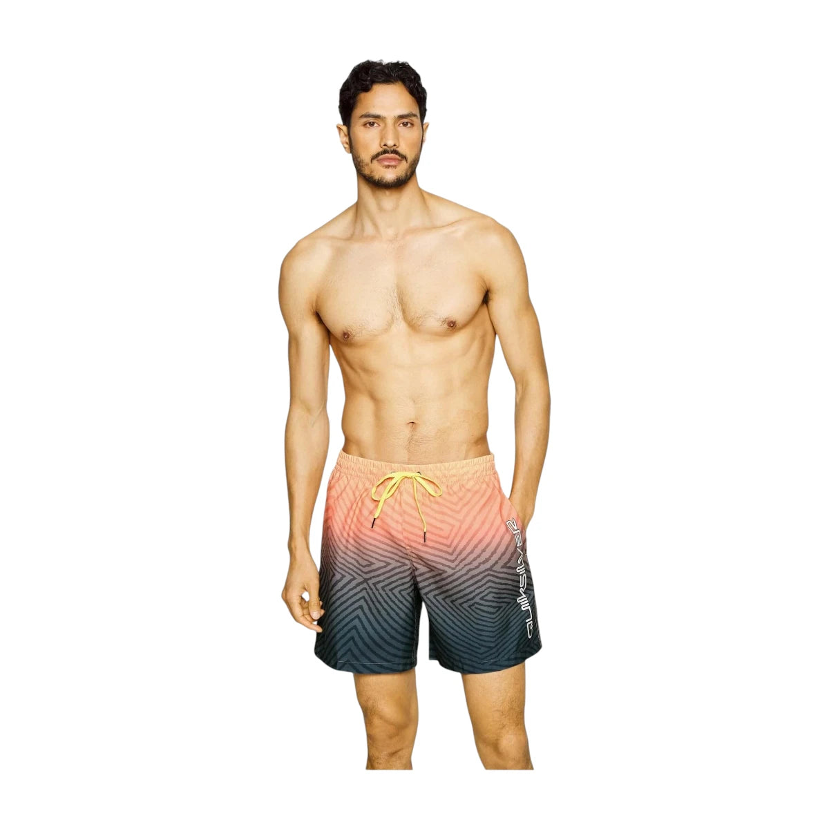 Quicksilver Everyday Warped Logo Volley 17" Short