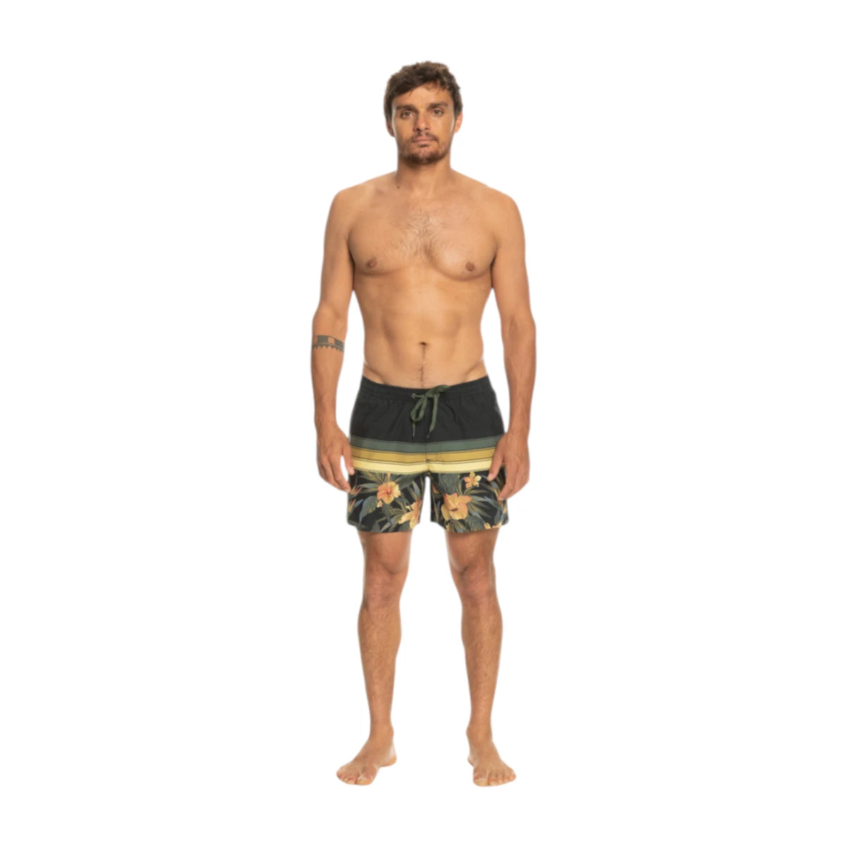 Quicksilver Sport Floral Volley 15" Short