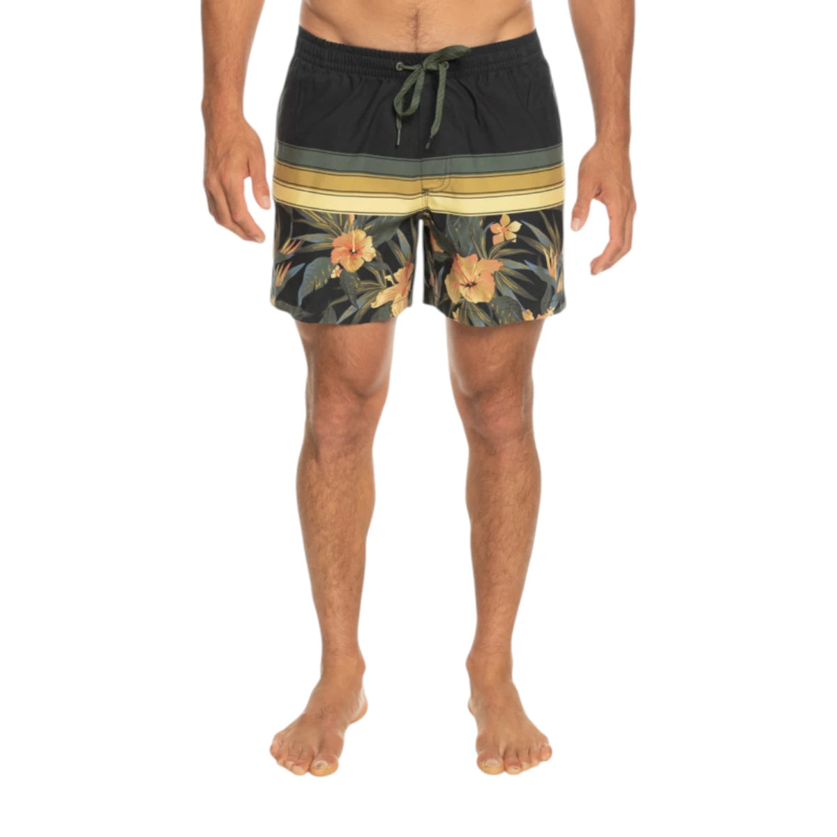 Quicksilver Sport Floral Volley 15" Short