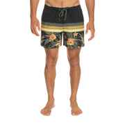 Quicksilver Sport Floral Volley 15" Short