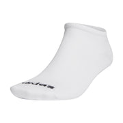 No-Show Socks 3 Pairs Adults Unisex White