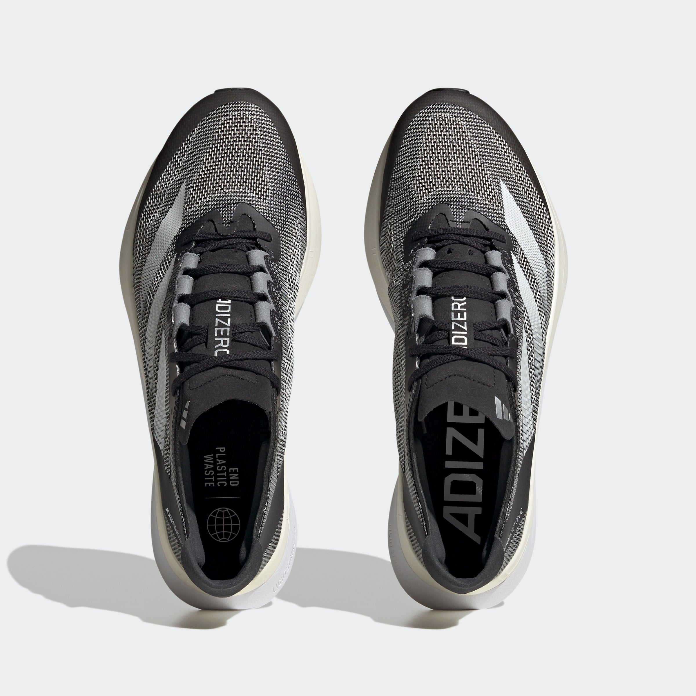 Adizero Boston 12 Adults Male Running Shoes Black