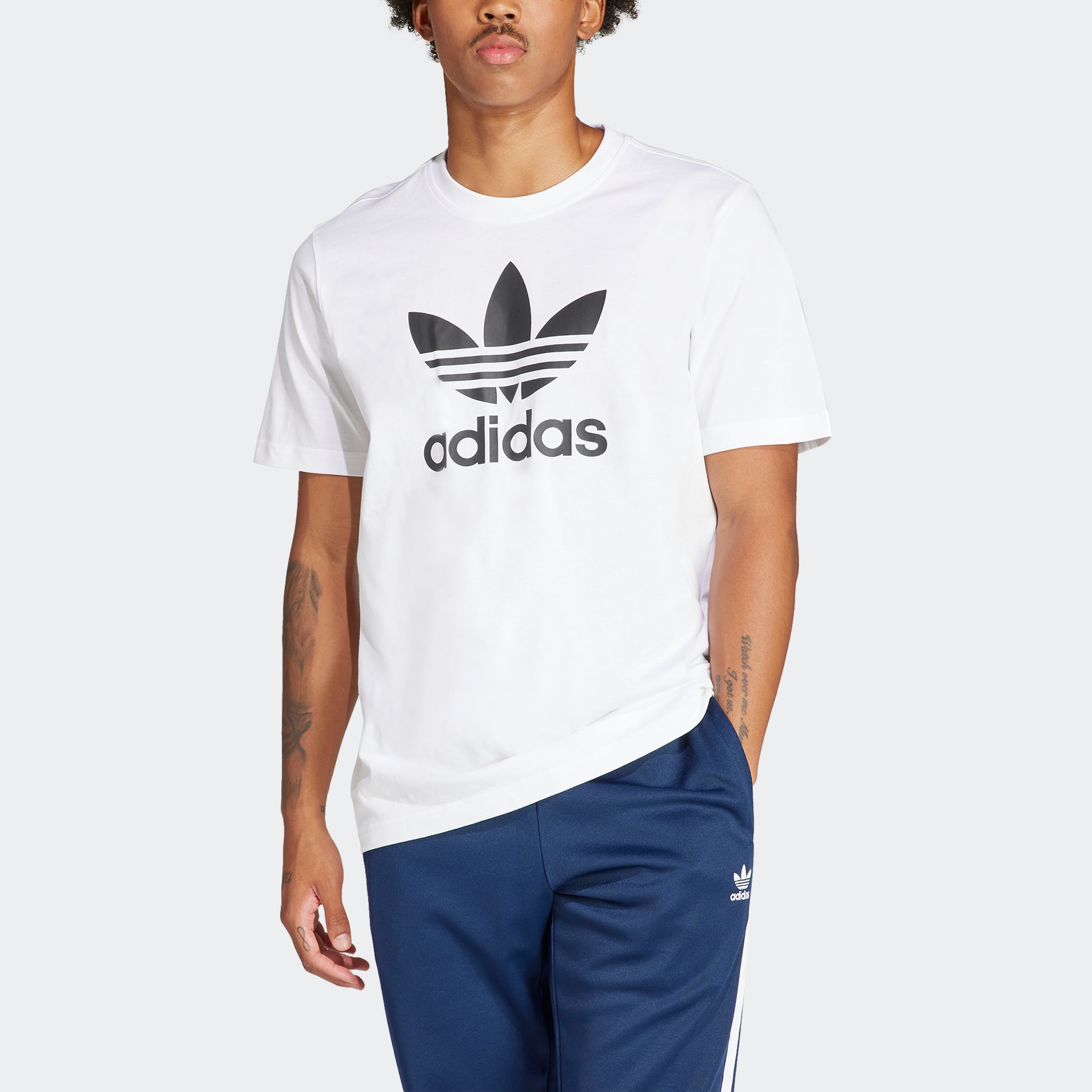 Trefoil Adults  Male Tshirts White