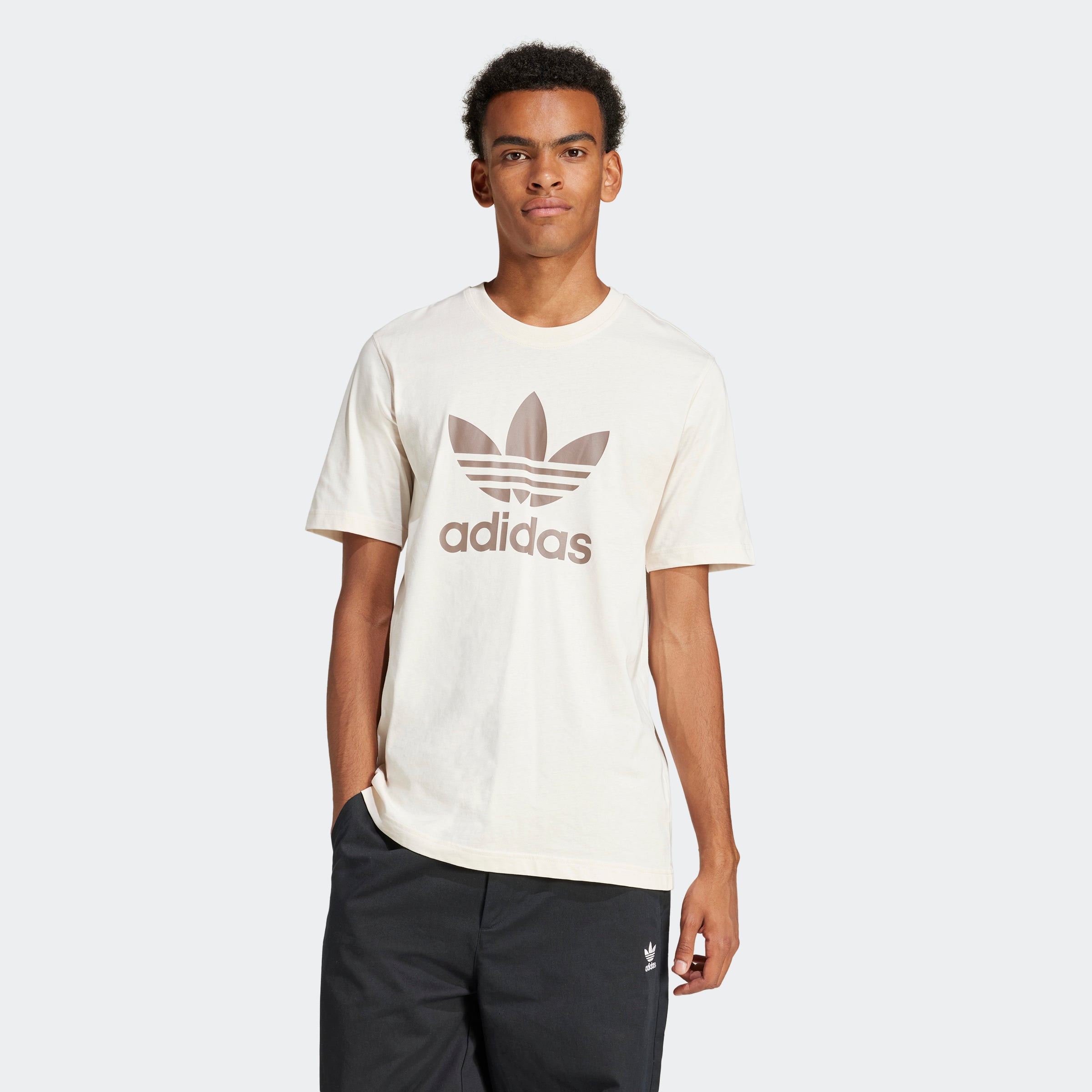 Trefoil Adults Male Tshirts White